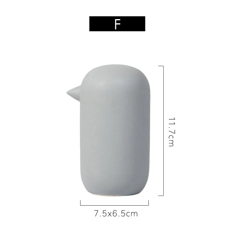 Nordic Modern Abstract Bird Figurines