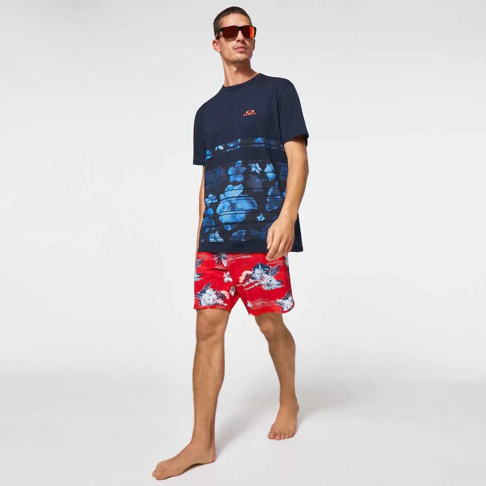 Oakley Mens Aloha Hawaii Short Sleeve Tee