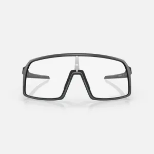 Oakley Sutro Matte Clear Black Iridium Photochromic Sunglasses Matte Carbon Frame