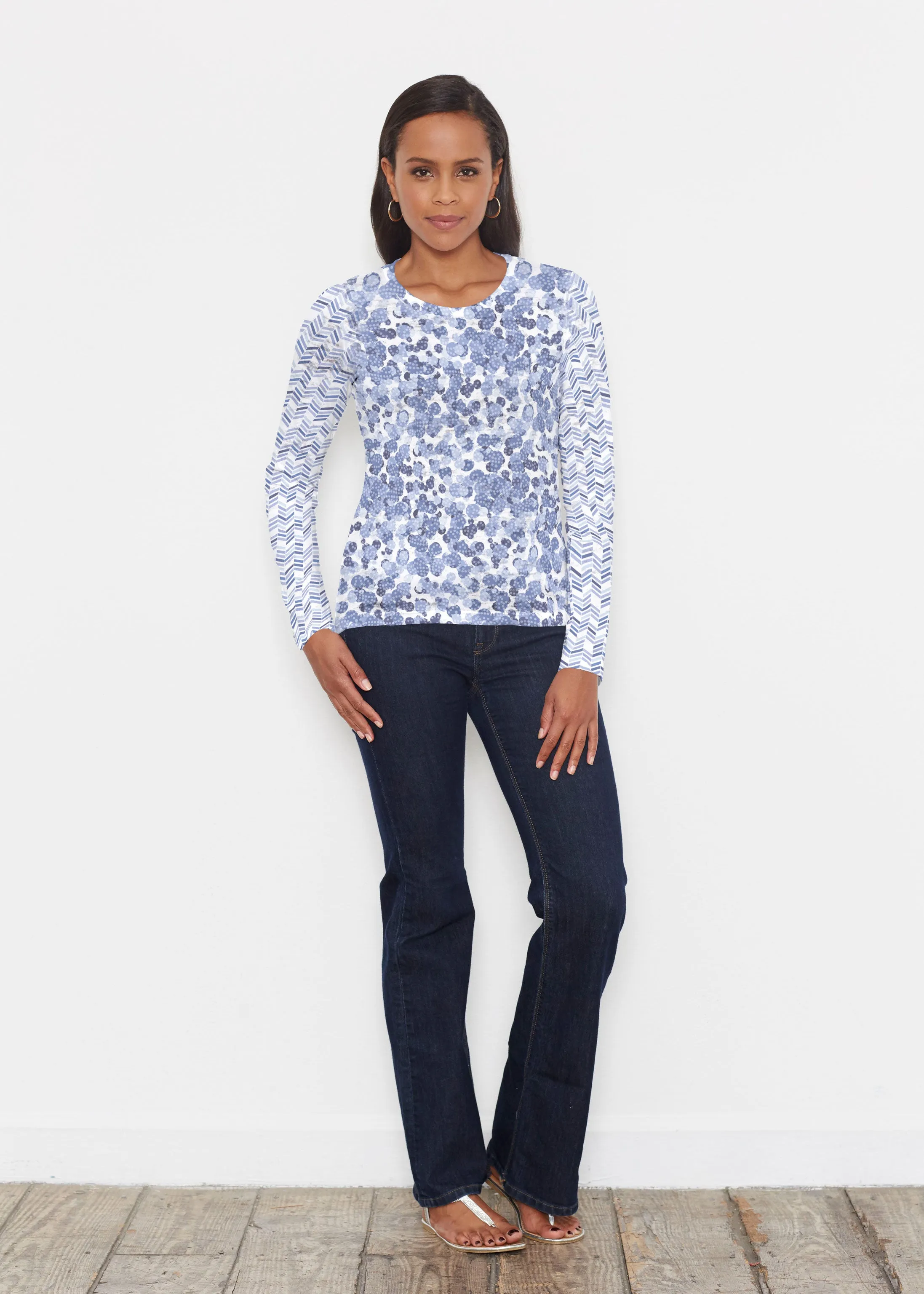 Oh Stamped (7784) ~ Signature Long Sleeve Crew Shirt