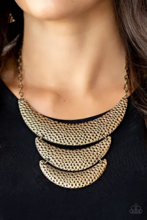 Paparazzi Moonwalk Magic Necklace Brass