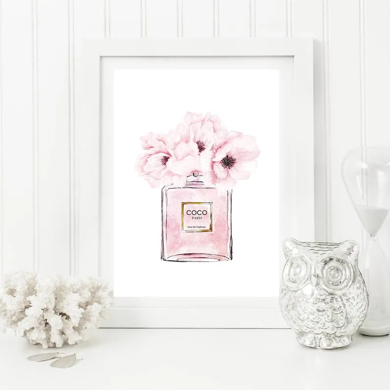 Peonies  - Wall Art Poster A3