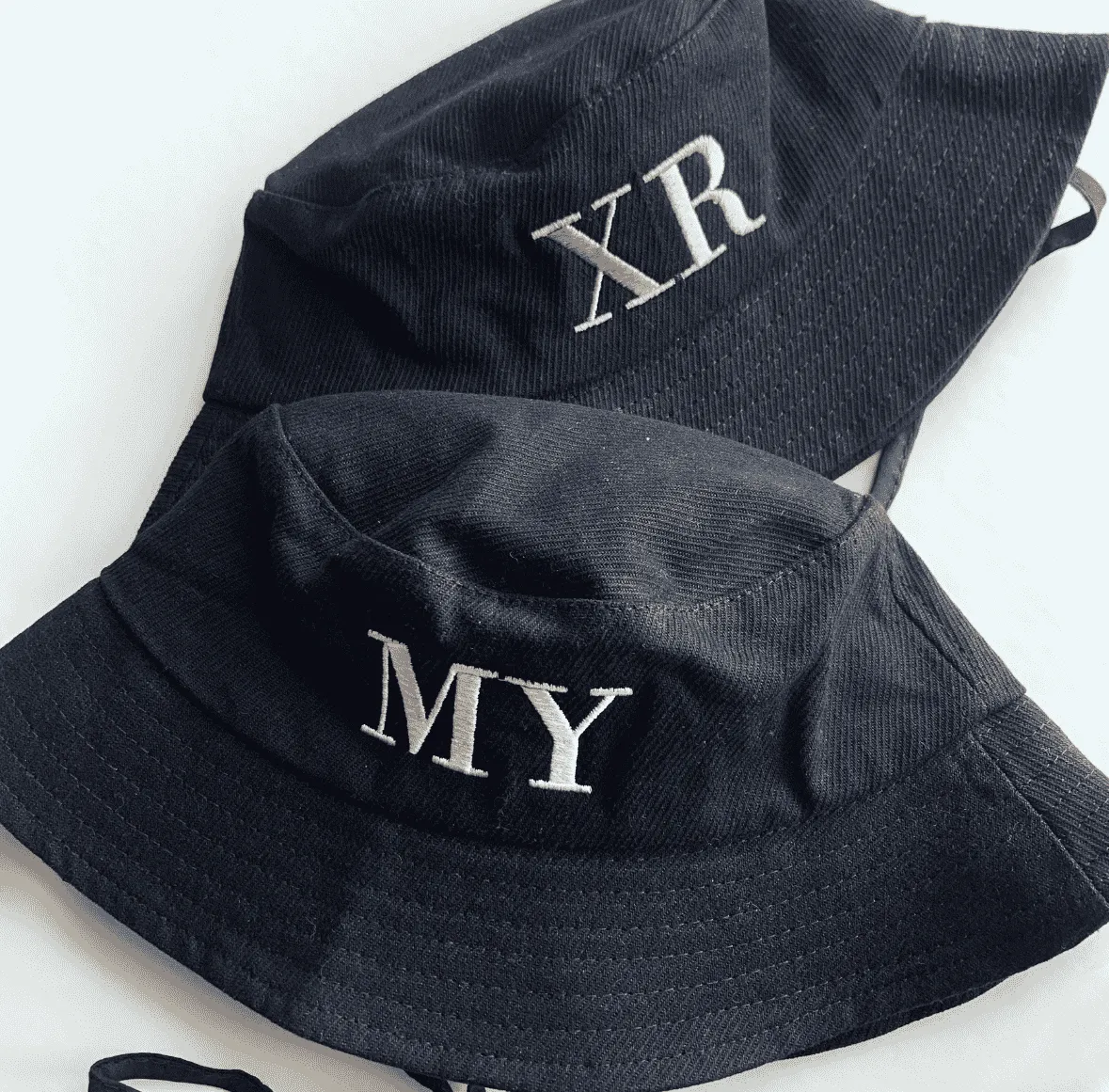Personalised Kids' Bucket Hats for Sunny Adventures! - Black