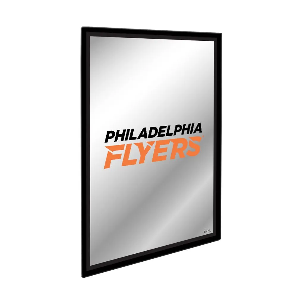 Philadelphia Flyers: Logo - Framed Mirrored Wall Sign