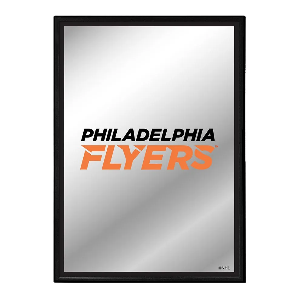 Philadelphia Flyers: Logo - Framed Mirrored Wall Sign