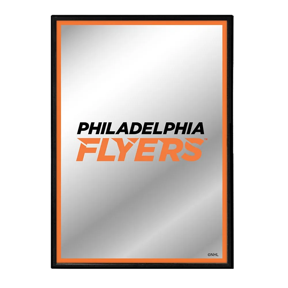 Philadelphia Flyers: Logo - Framed Mirrored Wall Sign