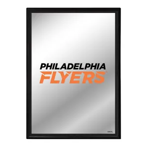 Philadelphia Flyers: Logo - Framed Mirrored Wall Sign