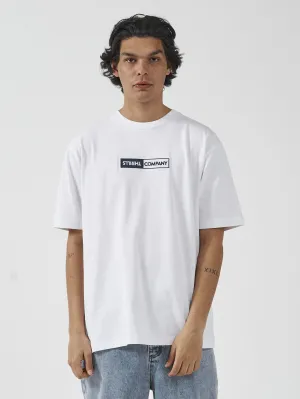Positive No Negative Oversize Fit Tee - White