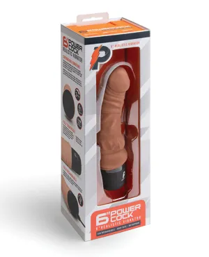 Powercocks 6" Realistic Vibrator