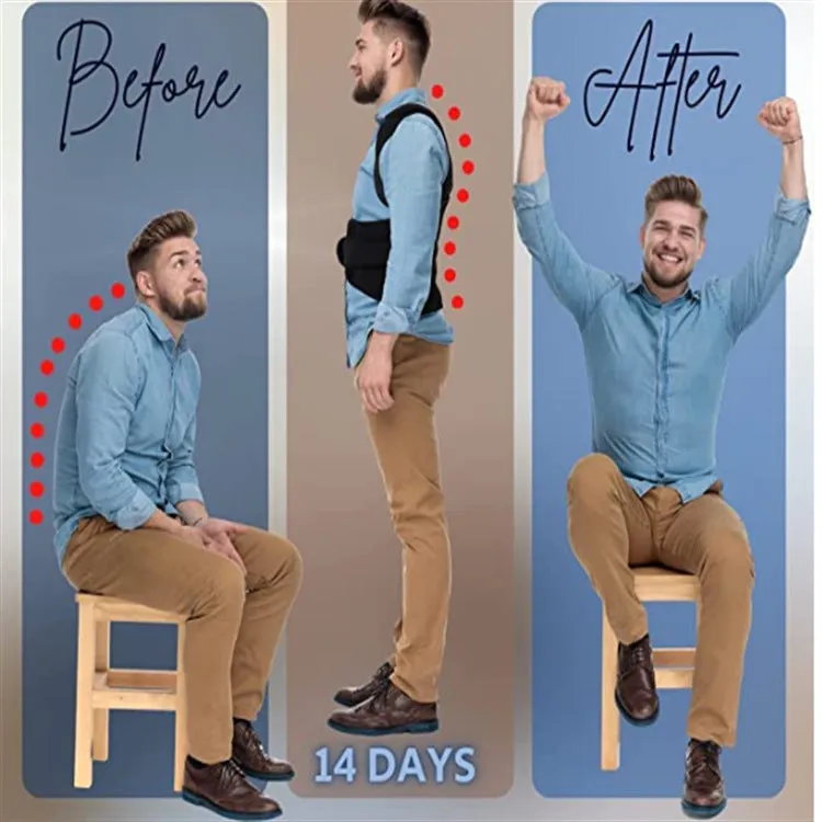 Premium Adjustable Shoulder Brace for Sports, Back Pain Relief, Compression Support, Double Bandage Strap, Lightweight Polyester Fiber, Multiple Sizes Available (S/M, L/XL, XXL/XXXL)