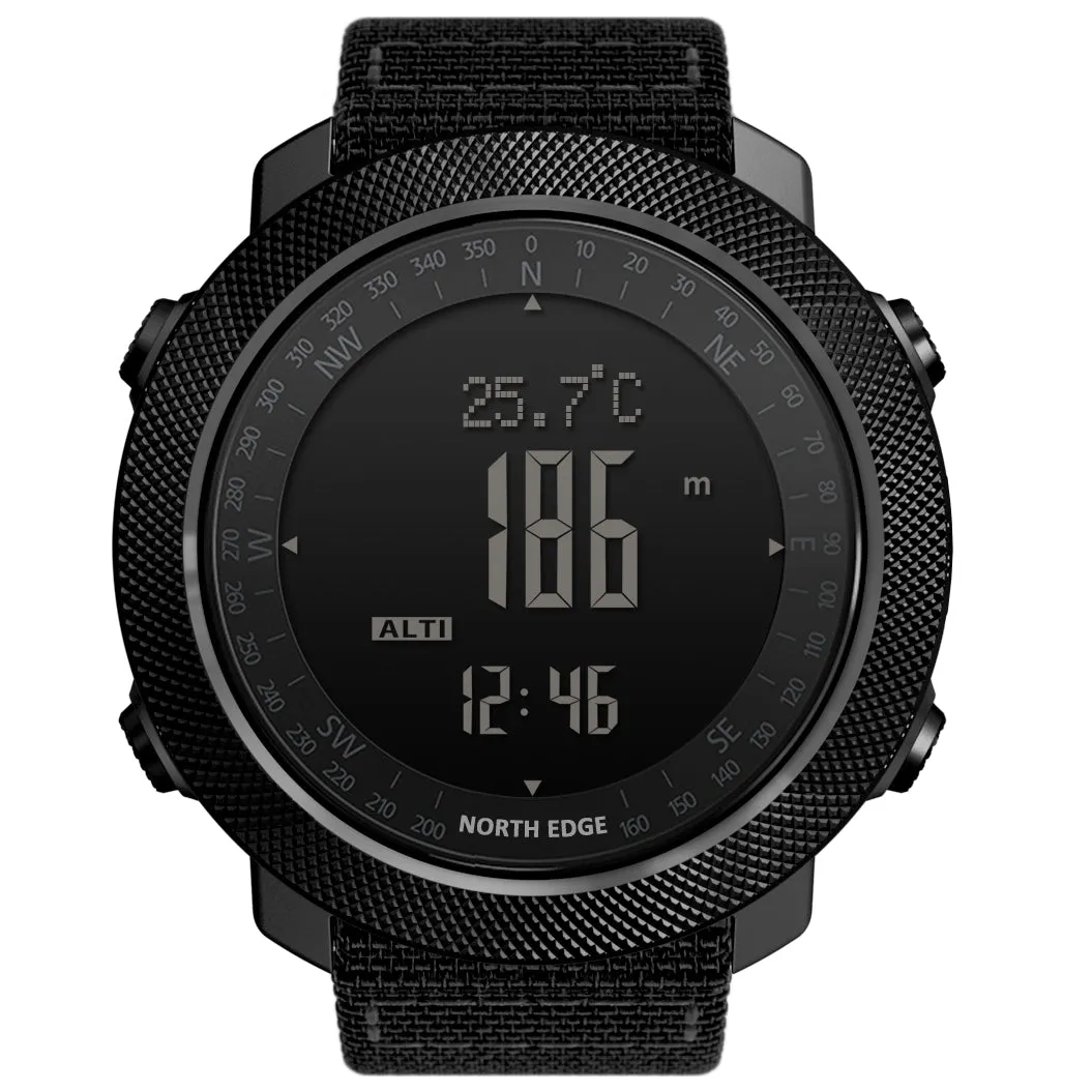 Premium Waterproof Sports Watch for Men and Women – 50M Waterproof, Dual Time, Pedometer, Stopwatch, Alarm, Countdown, Shockproof, EL Backlight, Lightweight Military Clock