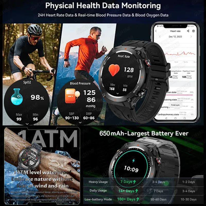 Premium Waterproof Sports Watch for Men and Women – 50M Waterproof, Dual Time, Pedometer, Stopwatch, Alarm, Countdown, Shockproof, EL Backlight, Lightweight Military Clock