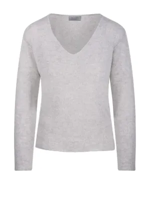 Relaxed Fit V-Neck Cashmere Sweater
