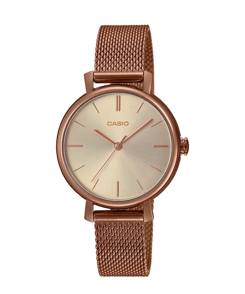 Reloj casual correa de Acero inoxidable LTP-2024VMR-9C