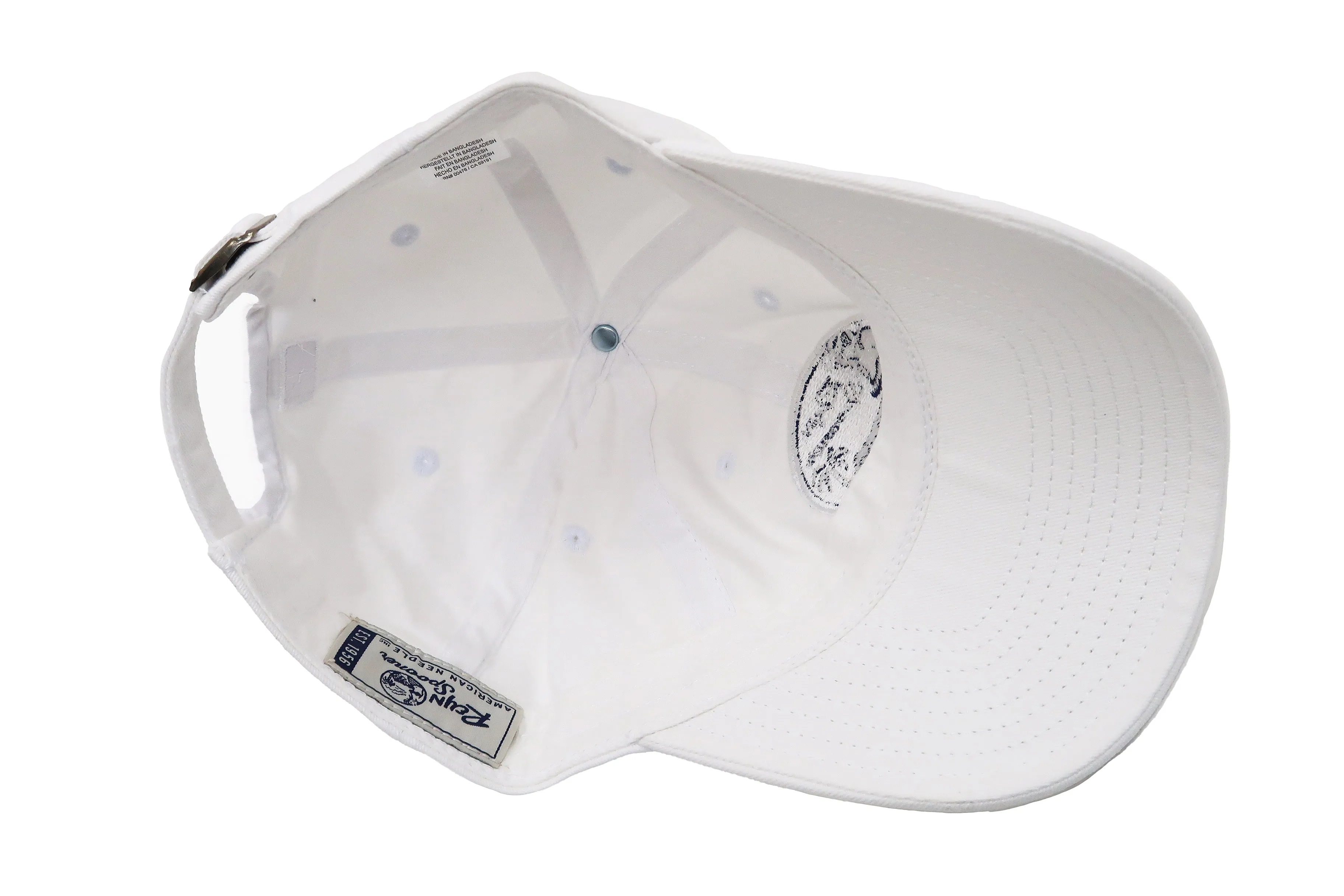 Reyn Spooner Cap THE MAUKA HAT Men's Classic Cotton Twill Hat with Embroidered Patch A000150221 502-A0001 White
