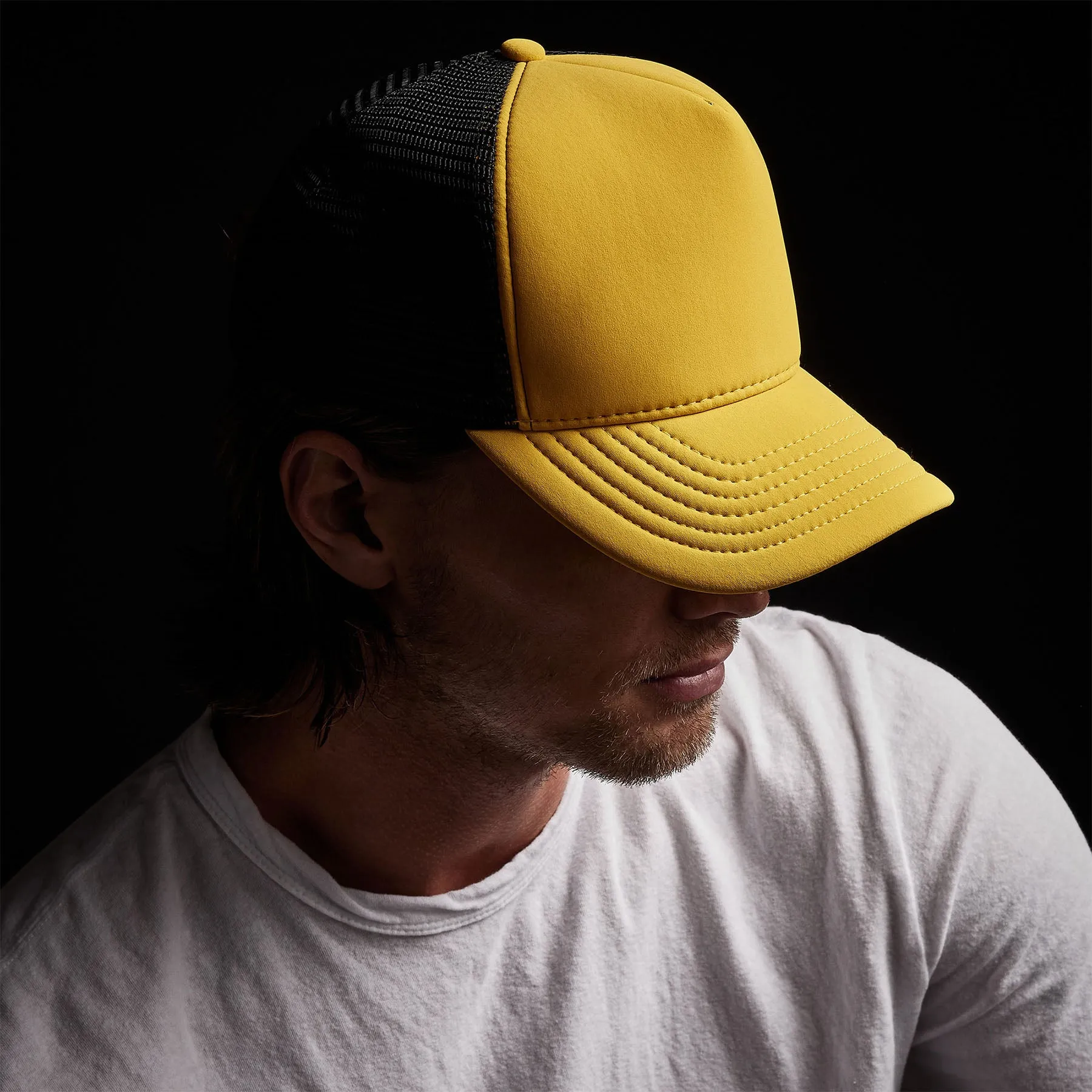 Scuba Trucker Hat - Crocus Yellow