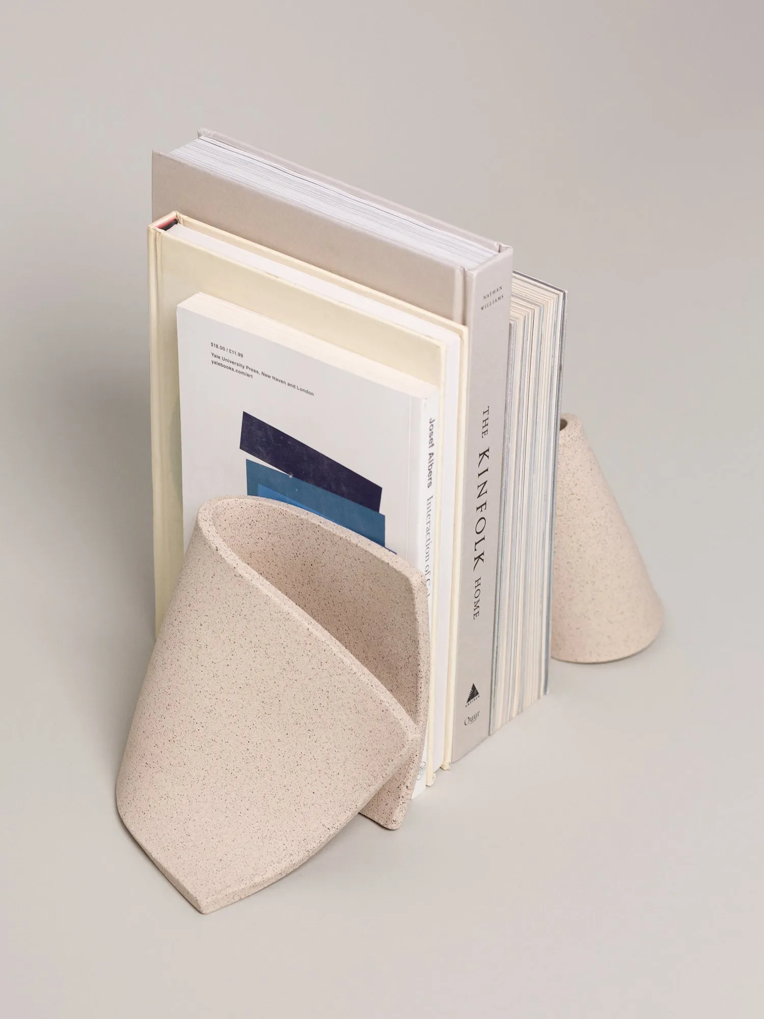 Serra Bookends (1 Pair), Sand