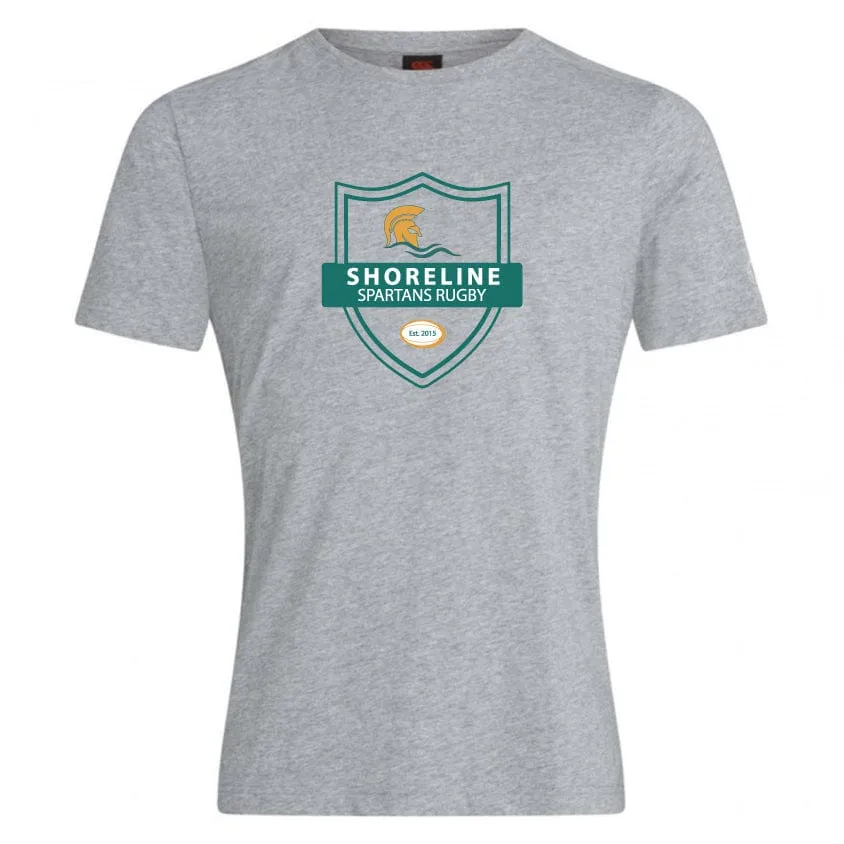 Shoreline Spartans Club Plain Tee by Canterbury