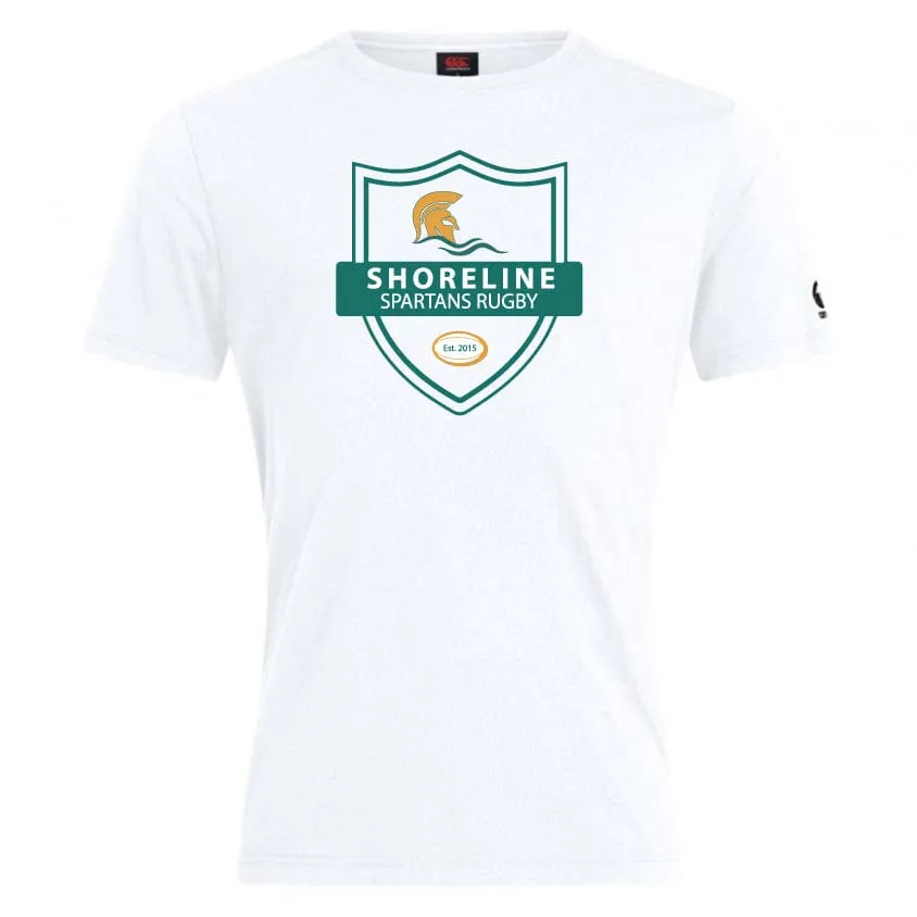 Shoreline Spartans Club Plain Tee by Canterbury