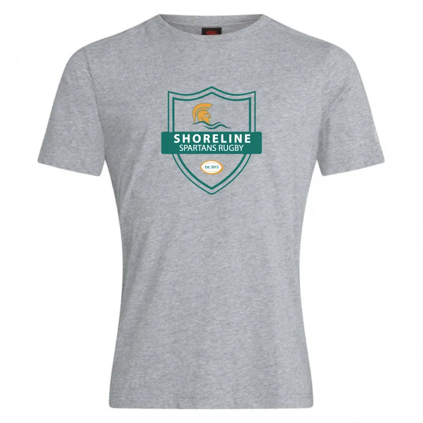 Shoreline Spartans Club Plain Tee by Canterbury