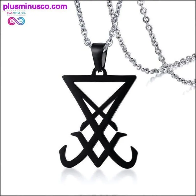 Sigil Of Lucifer Earrings Satanic Symbol Seal Of Satan in