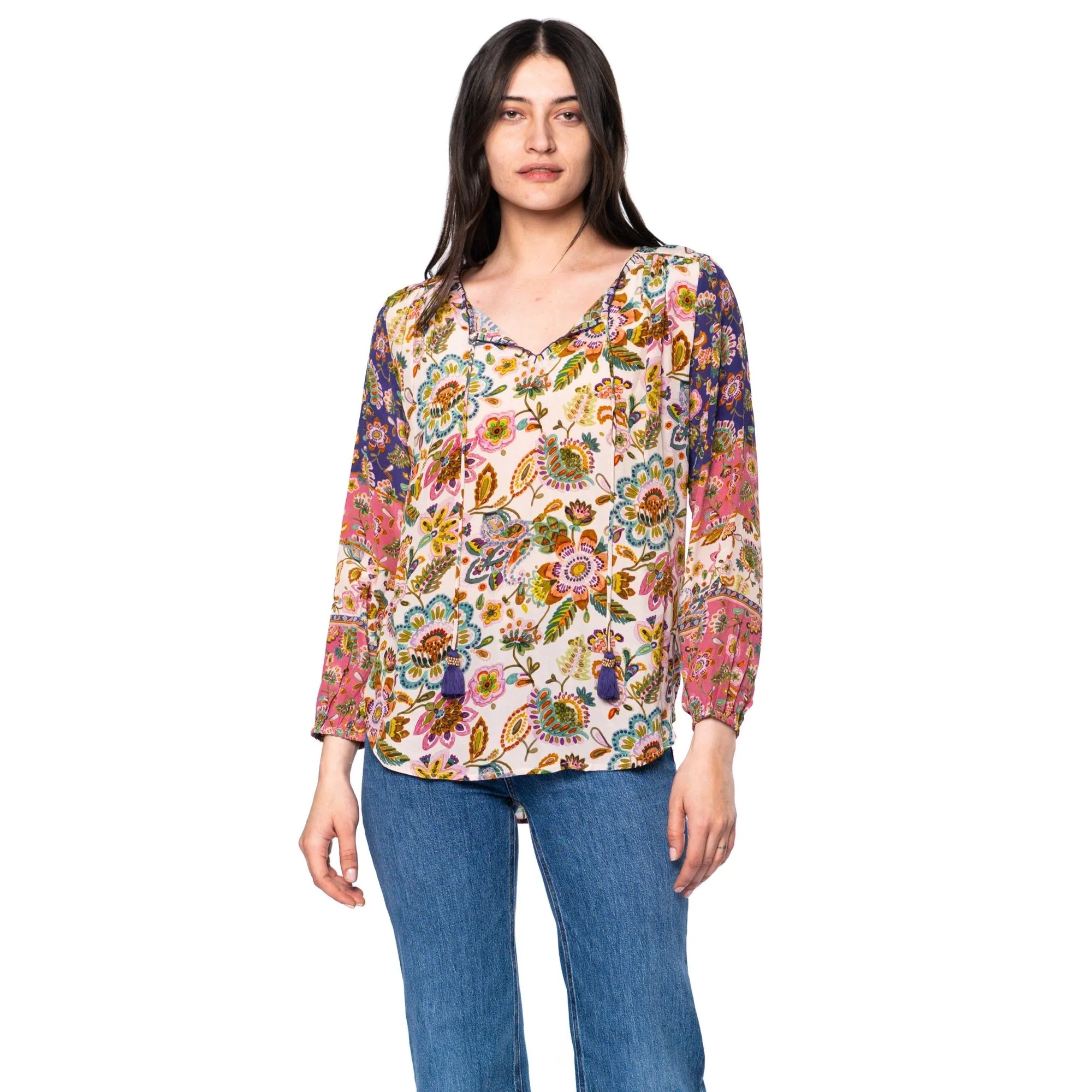 Silk Janessa Vintage Top