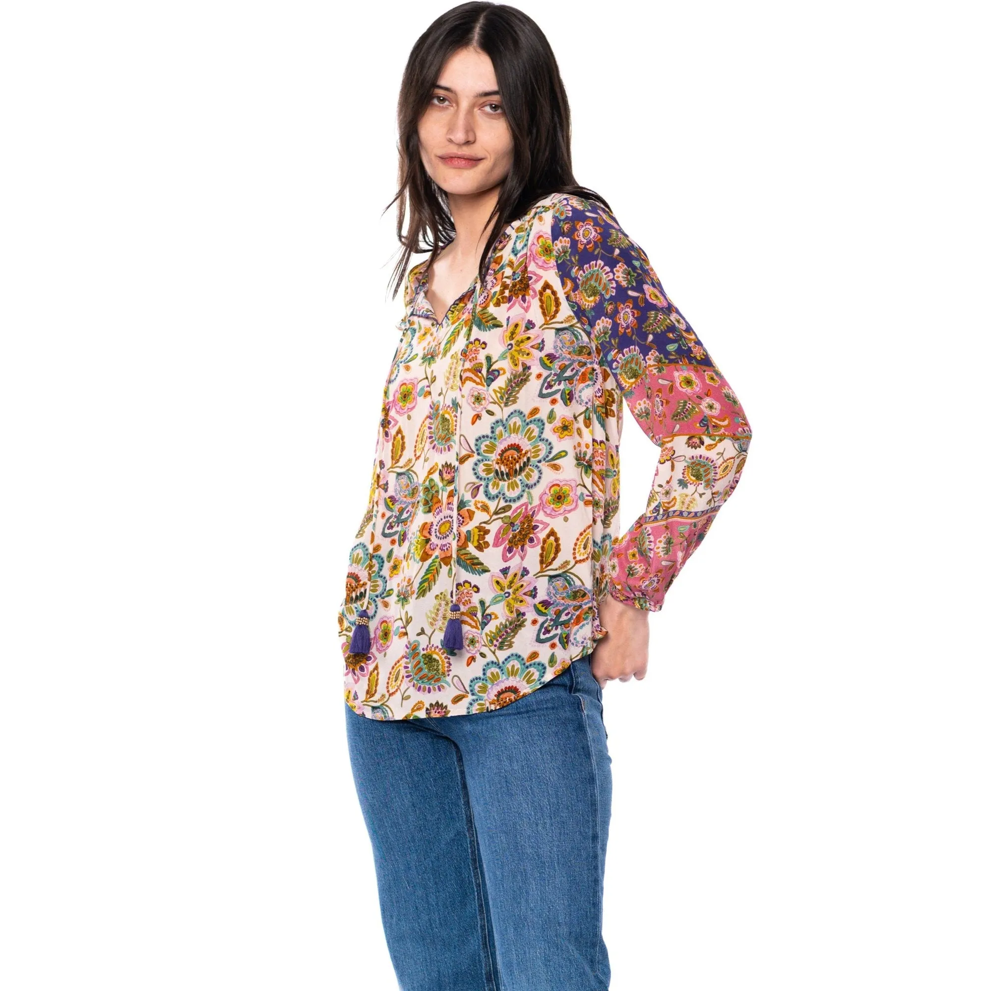 Silk Janessa Vintage Top