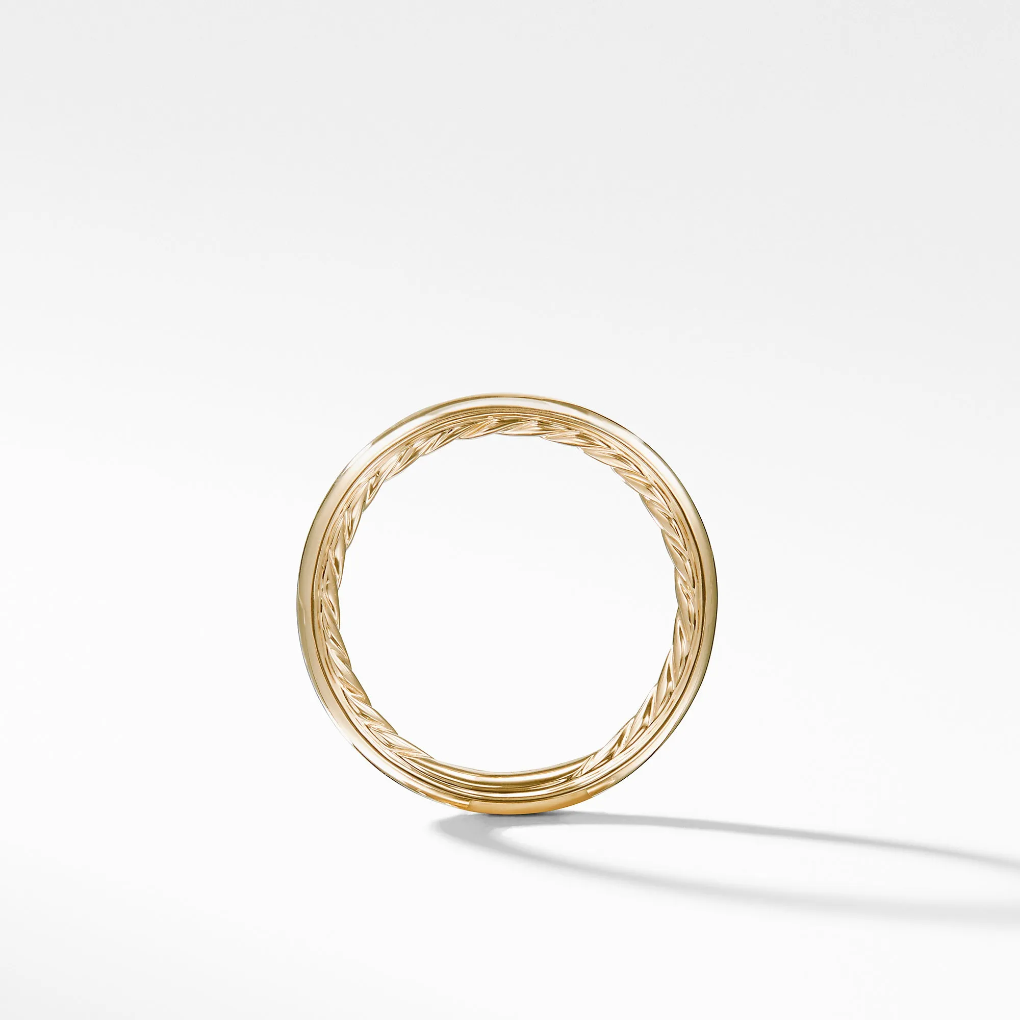 Smooth 2.5mm Ring in 18K Yellow Gold, Size 6