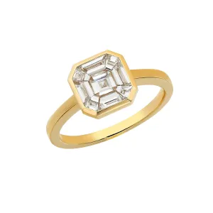 Solaire Levant Solitaire Diamond Ring