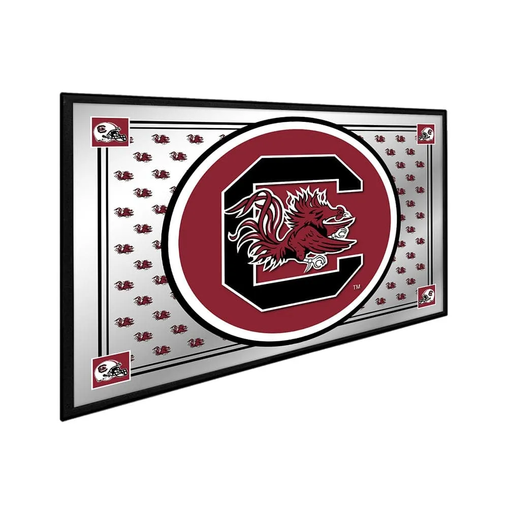 South Carolina Gamecocks: Team Spirit - Framed Mirrored Wall Sign