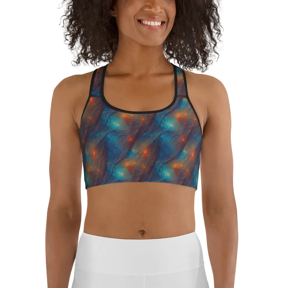 Sports bra - Nebular Nexus