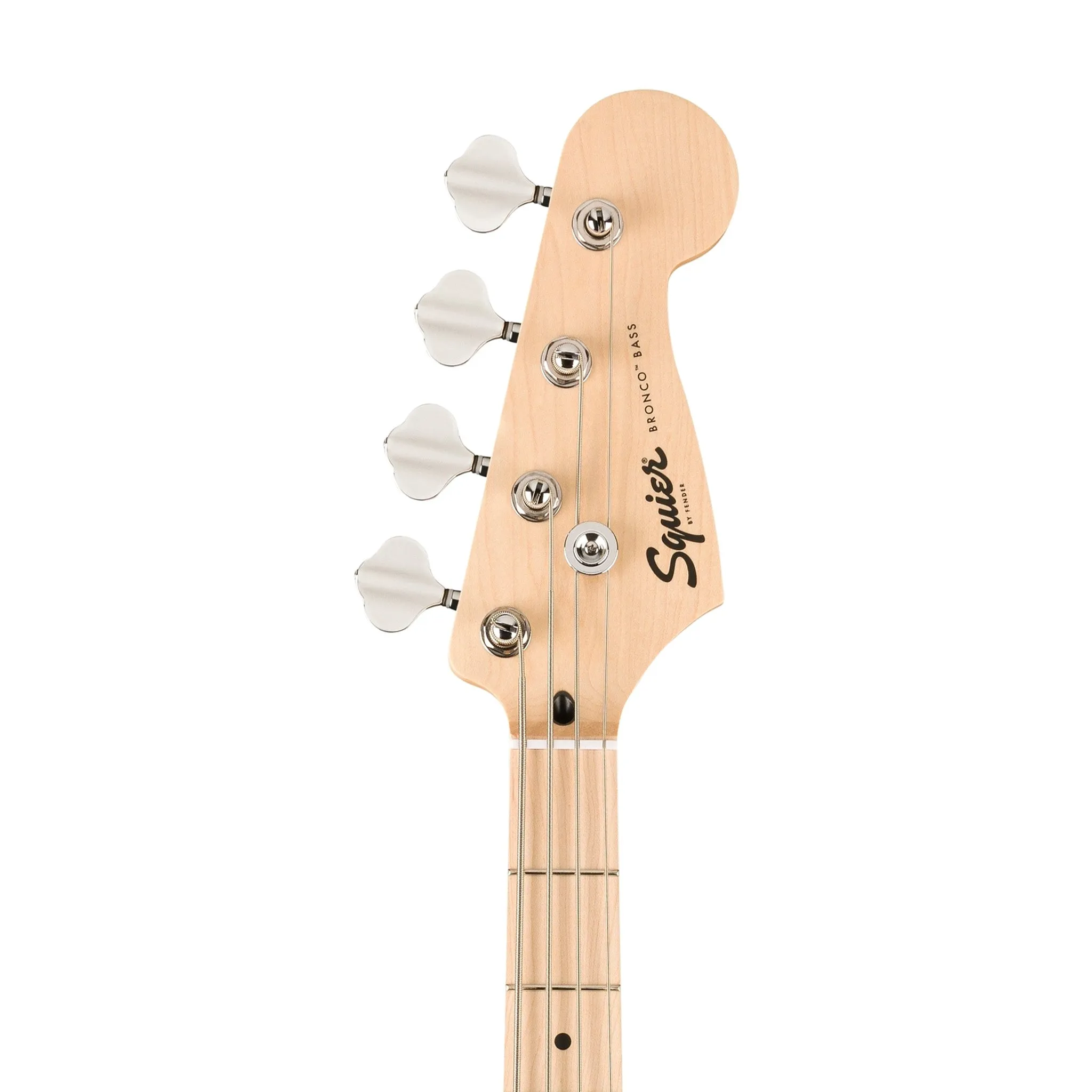 Squier FSR Sonic Bronco Bass Guitar, Maple FB, Lime Green