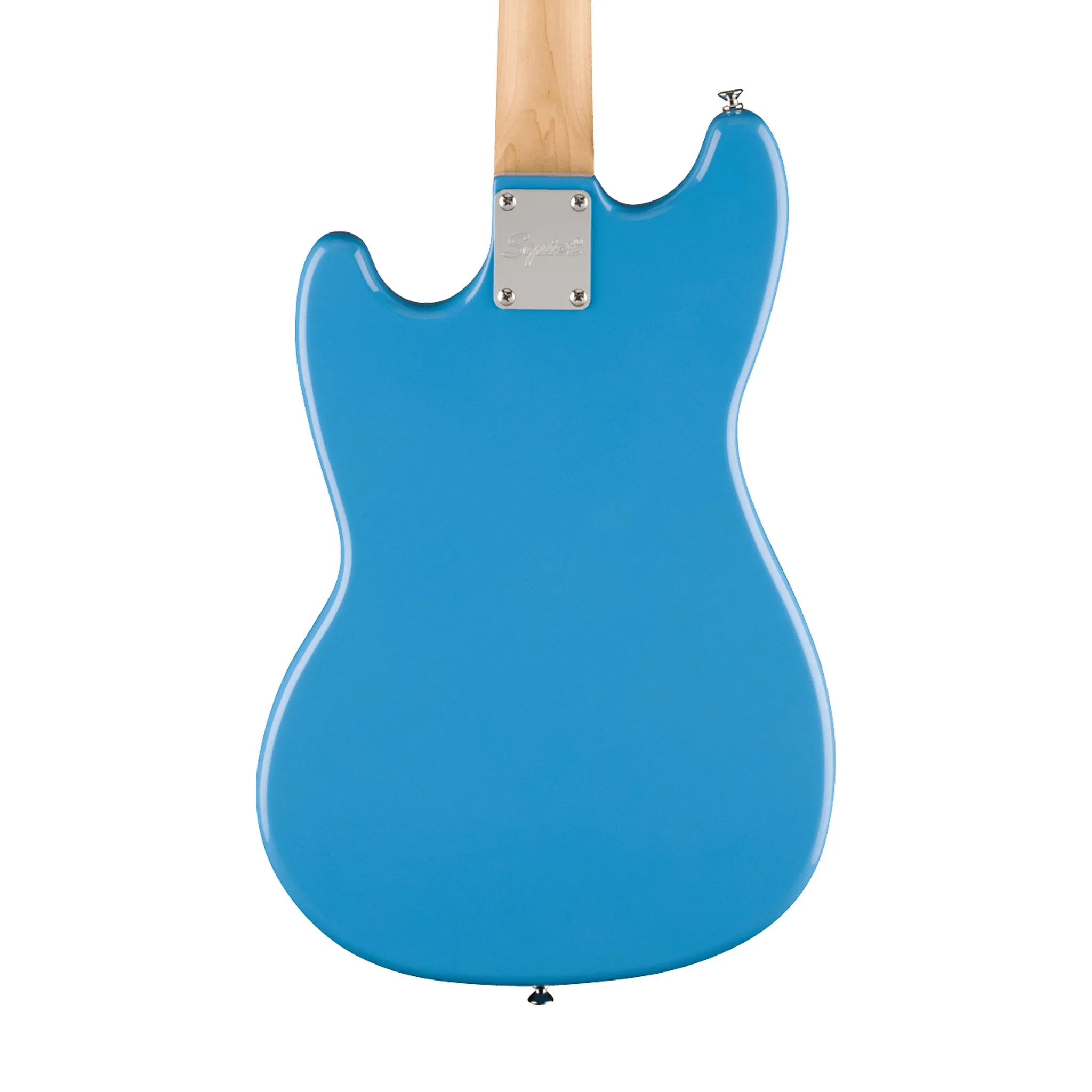 Squier FSR Sonic Bronco Bass Guitar w/Black Pickguard, Maple FB, California Blue
