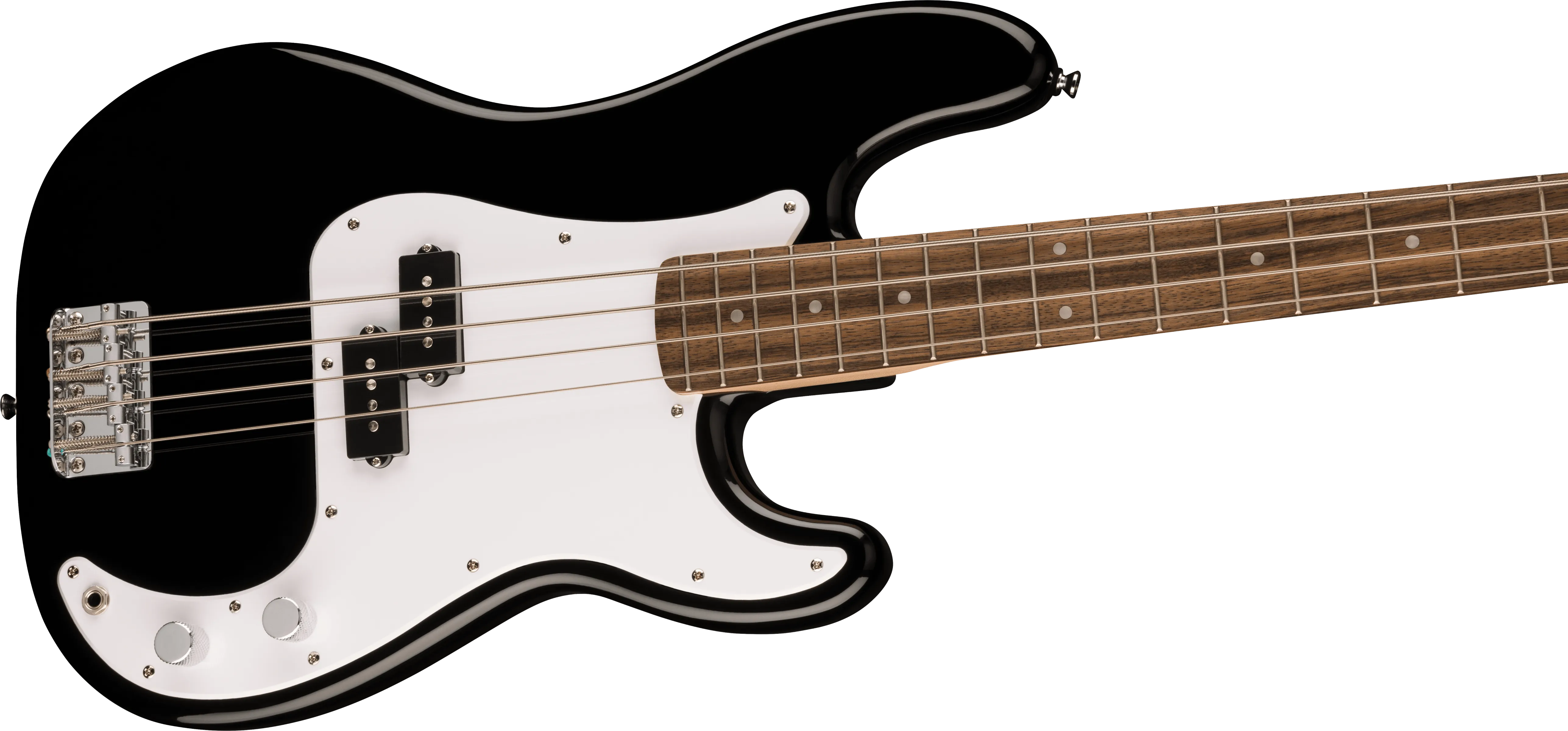 Squier Sonic™ Precision Bass®, Laurel Fingerboard, White Pickguard, Black