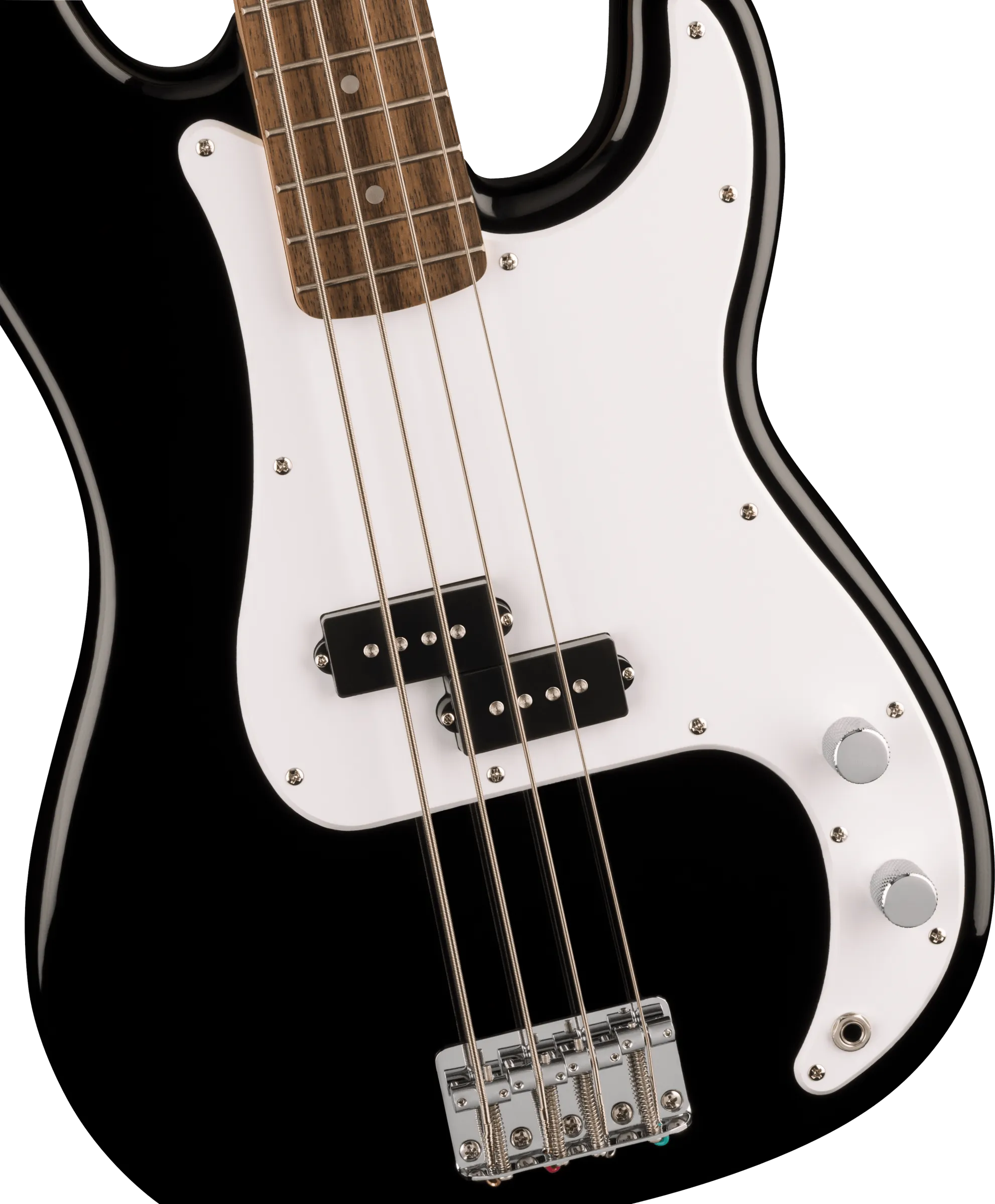 Squier Sonic™ Precision Bass®, Laurel Fingerboard, White Pickguard, Black