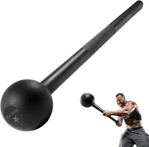 Steel Mace Bell – Full-Body Strength & Conditioning Tool for Functional Training, Grip Power & Rehab (5–30 lbs)