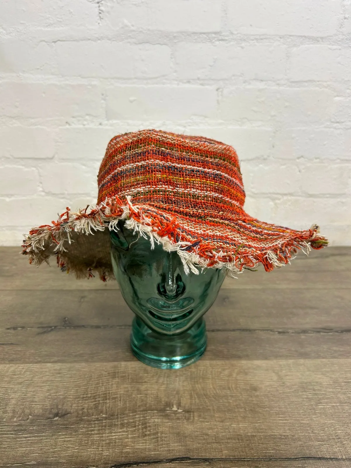 Striped Jute Hat