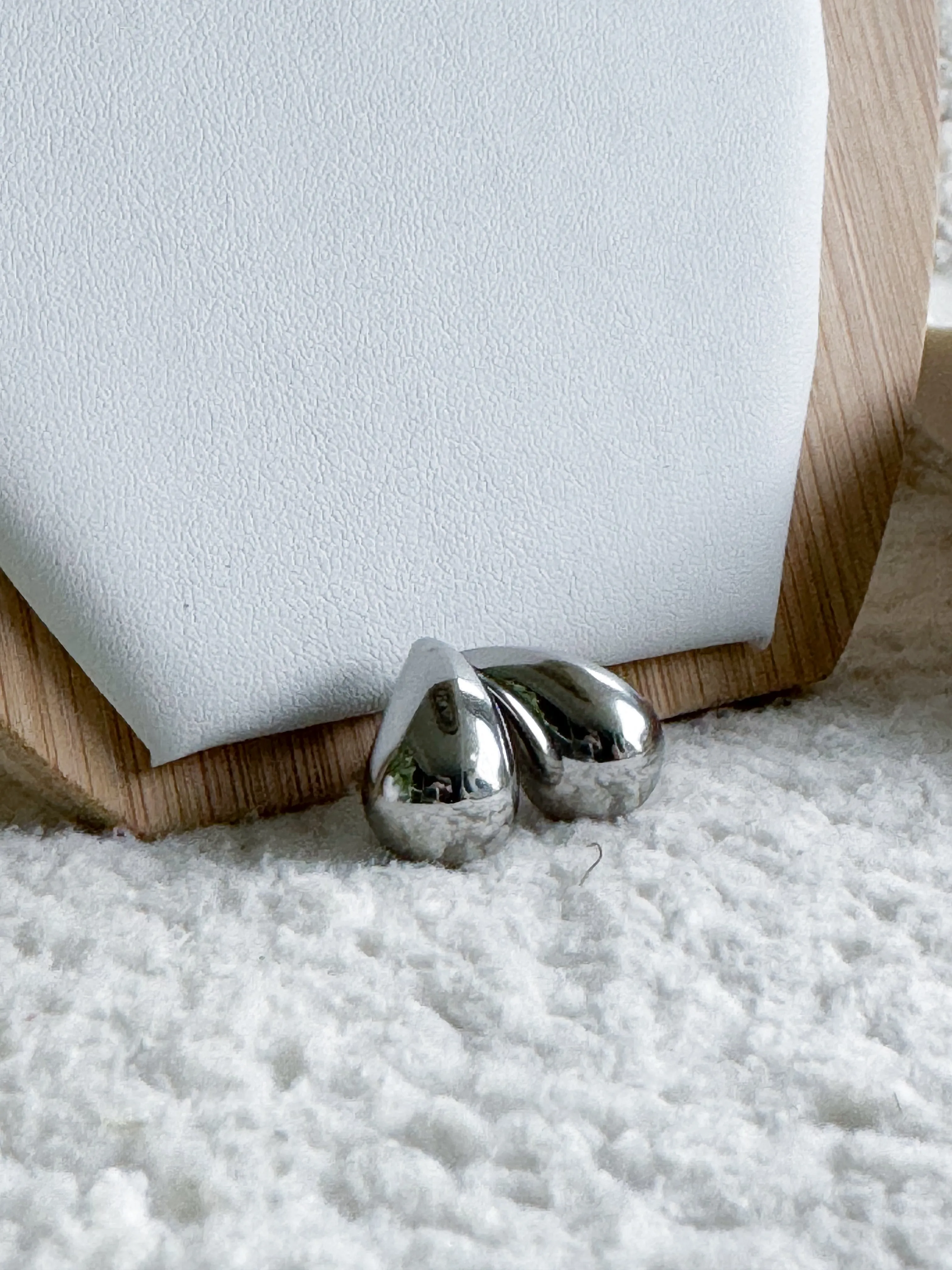 Teardrops earrings -Stainless Steel