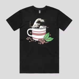 The Great Wave of Coffee T-Shirt