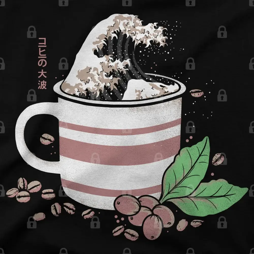 The Great Wave of Coffee T-Shirt