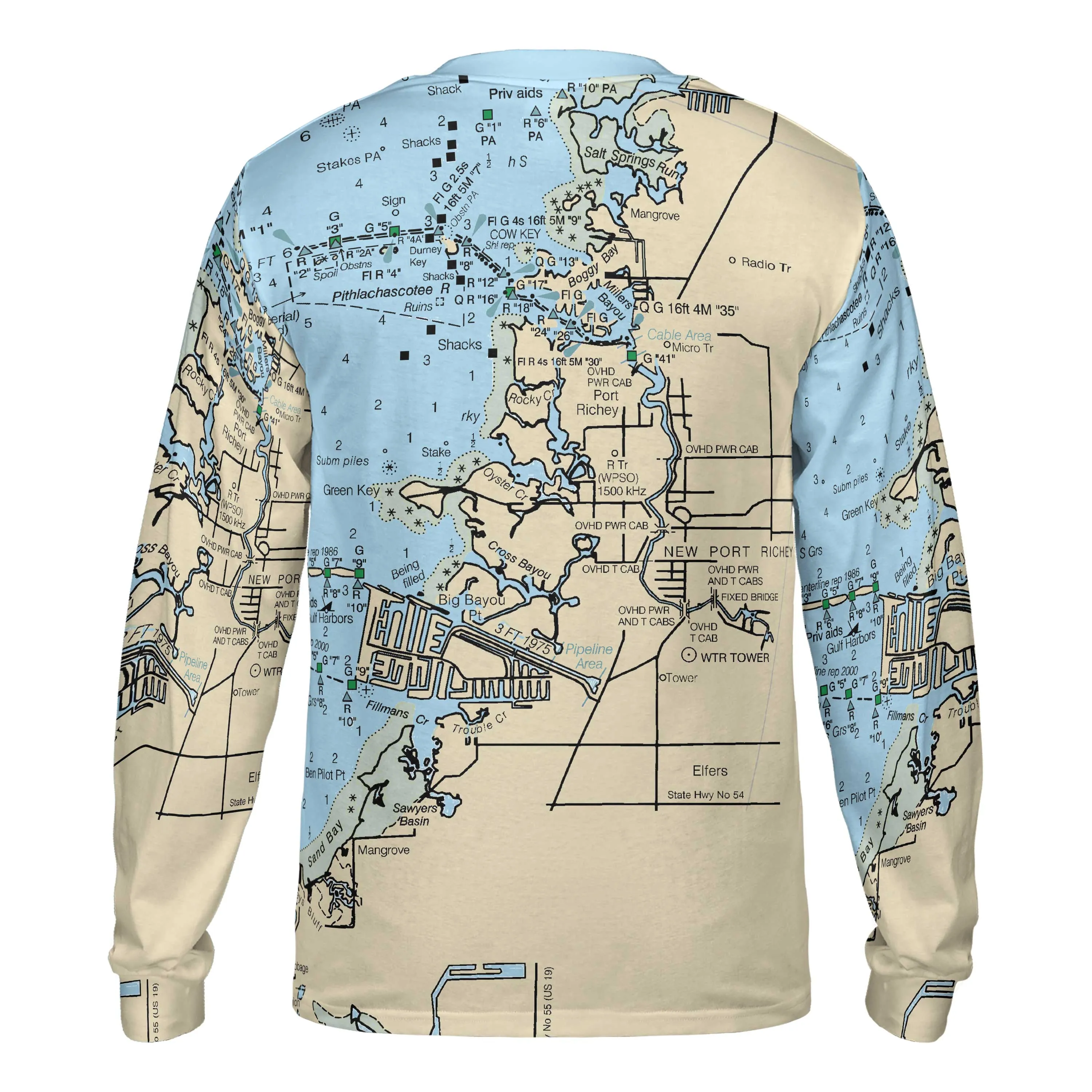 The New Port Richey Long Sleeve Performance Tee