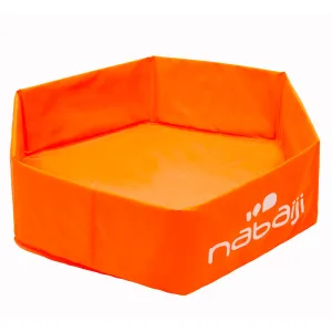 TIDIPOOL BASIC 75 m diameter foam paddling pool for infants - Orange