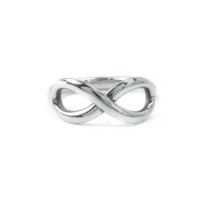 Tiffany & Co Infinity Sterling Silver Ring Size : M