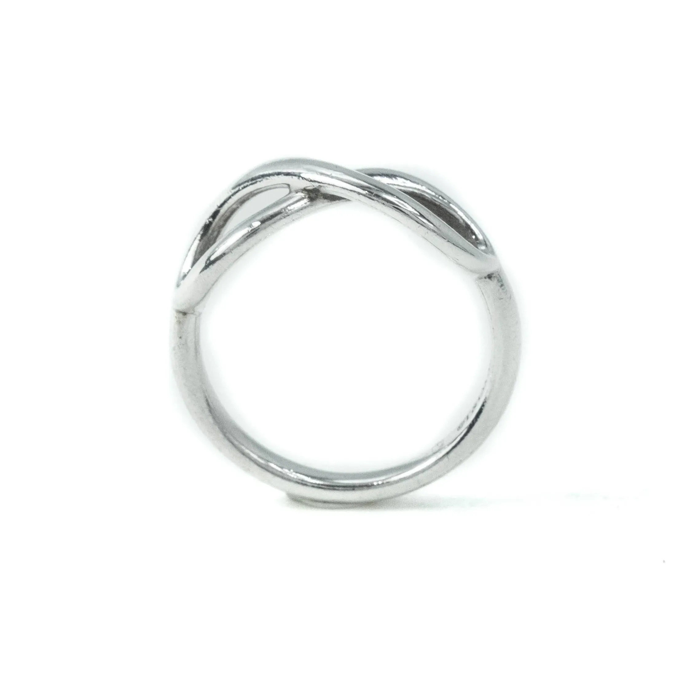 Tiffany & Co Infinity Sterling Silver Ring Size : M