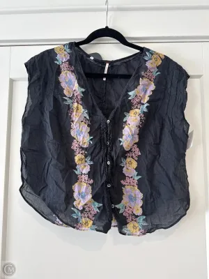 Top Short Sleeve By Free People In Blue, Size: S