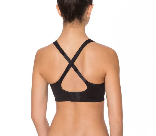 Triumph Triaction Sports Bra - Black