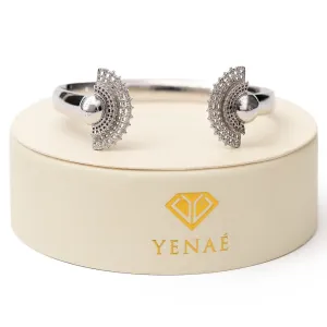 Tsirur Bracelet- Rhodium Plated