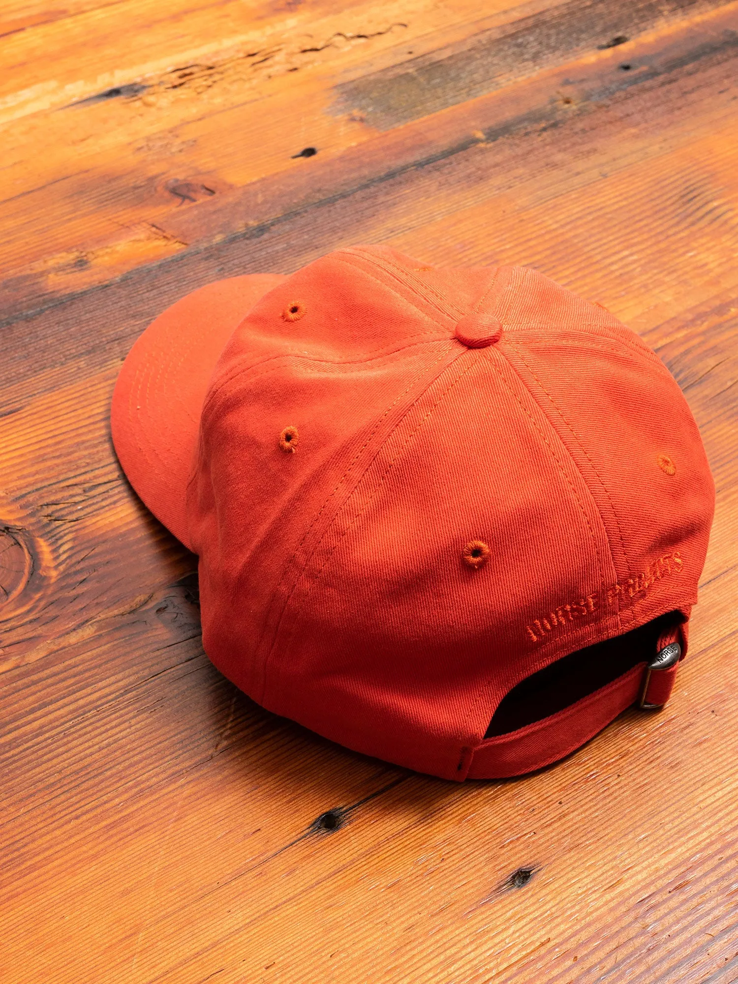 Twill Sports Cap in Red