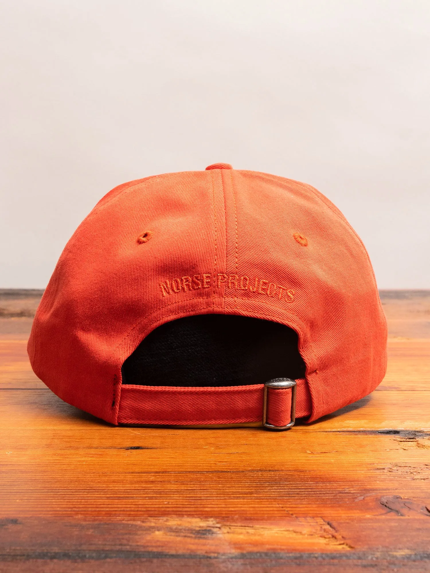 Twill Sports Cap in Red