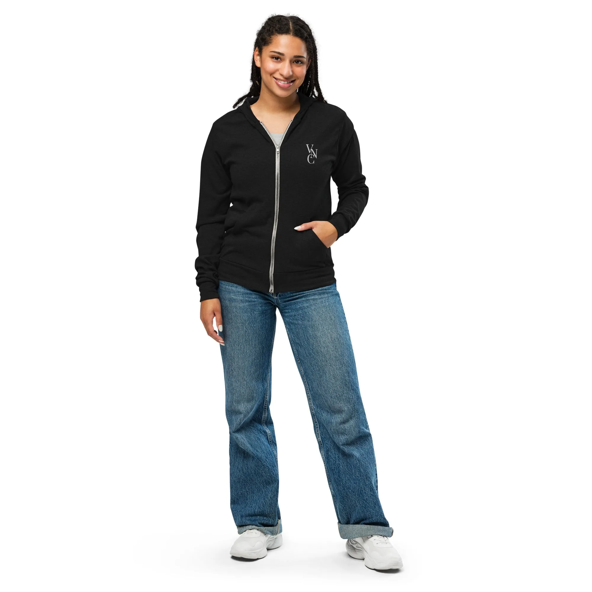 Urban Edge Unisex Zip Hoodie